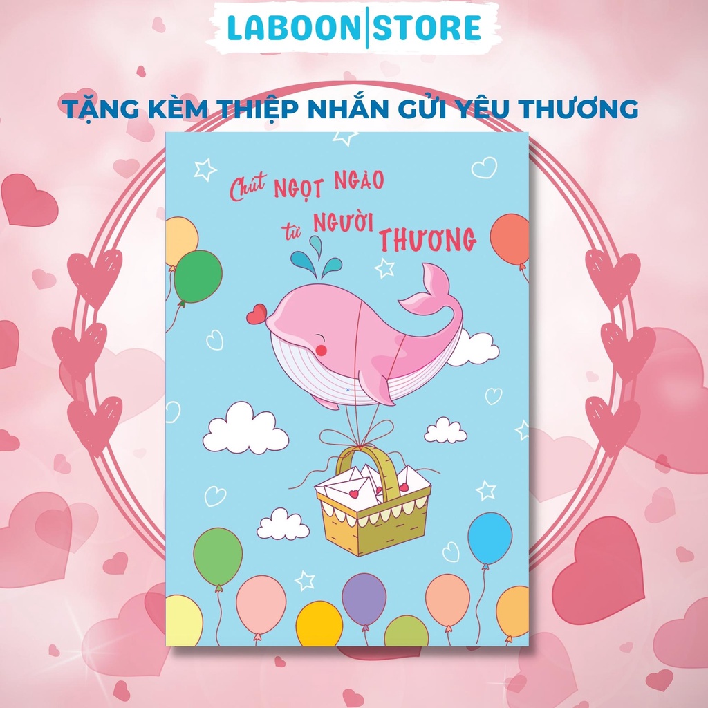 Mô tả Bộ quà tặng túi chườm bụng nóng lạnh ngày dâu Laboon, phiên bản gift box tâm lý 350ml - 1
