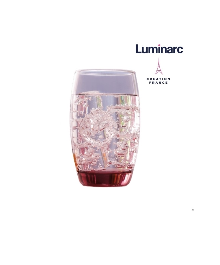 Ly thủy tinh Luminarc Salto Pink