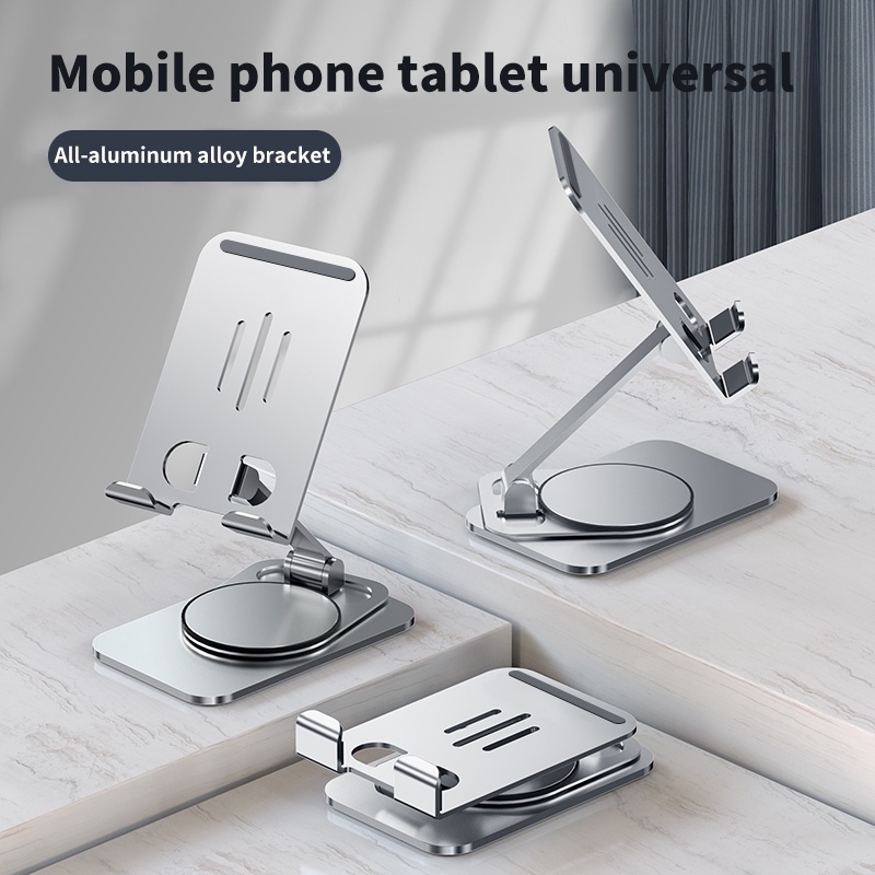 Mô tả Giá đỡ điện thoại/máy tính bảng GOOJODOQ bằng kim loại thích hợp cho iPad 10.2 7 8 9 Gen Soporte Xiaomi Samsung - 1