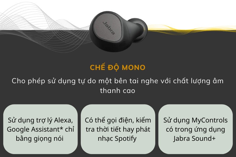 Mô tả Tai Nghe True Wireless Jabra Elite 7 Pro Sạc Không Dây Chống Ồn ANC 4 Microphone - Hàng Chính Hãng - 6