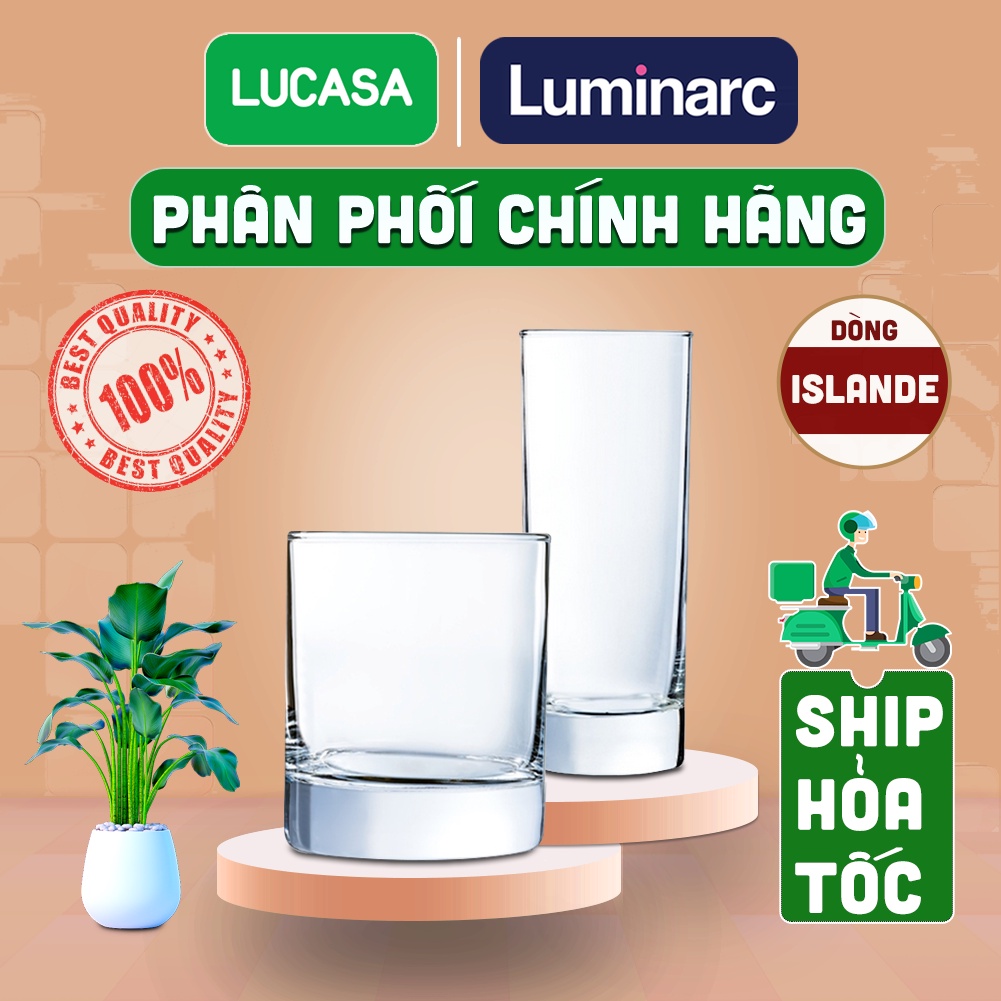 Ly Thủy Tinh Luminarc Islande đa năng