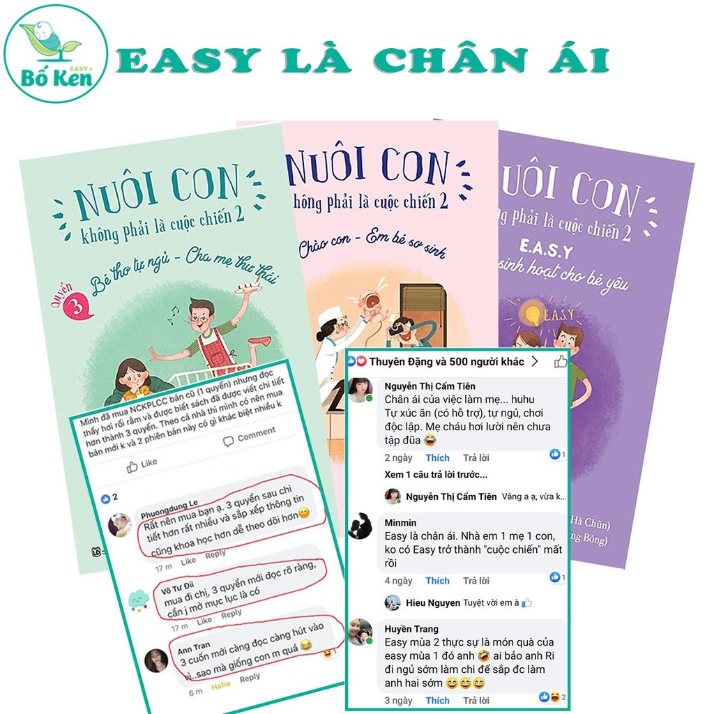 Mô tả Sách - Bộ Nuôi Con Không phải là cuộc chiến 2 [ BẢN MỚI] [Combo 3 cuốn Và Có Bán Lẻ Cuốn] - 2
