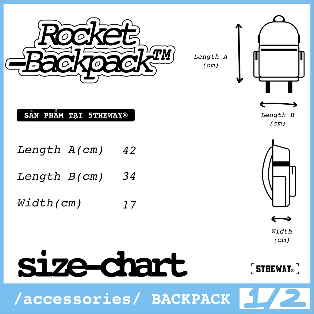 Balo 5THEWAY /plastic/ ROCKET BACKPACK Chất Liệu Trong Suốt | Shopee ...