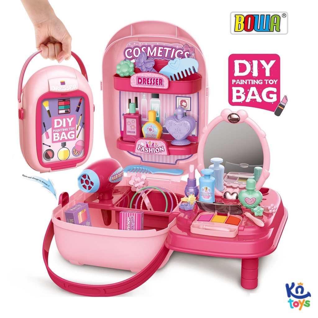 Mô tả Bộ đồ chơi nhập vai BOWA – Bộ trang điểm 37 món / Cặp trang điểm 2in1 30 món (BOWA 8252/BOWA 8255P) - 1
