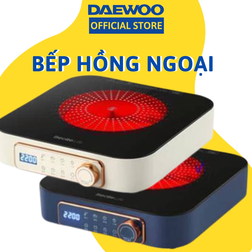 Mô tả Bếp hồng ngoại Daewoo 2200w mặt ceramic chịu nhiệt, chịu lực bền bỉ, tiện dụng, tiết kiệm diện tích DWI-2238MW DWI-2215B - 1