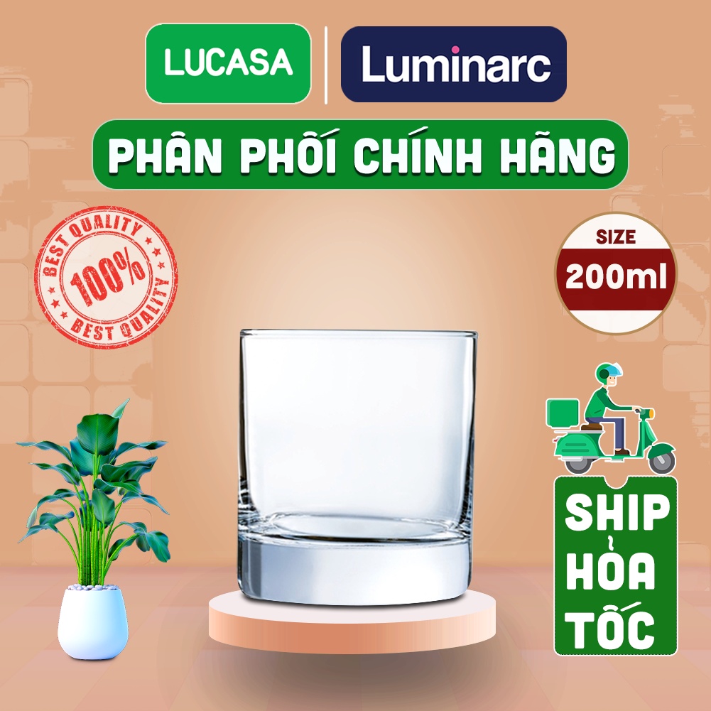 Mô tả Ly Thủy Tinh Luminarc Islande 200ml - Loại Thấp L19122 | Phân Phối Chính Hãng - 3