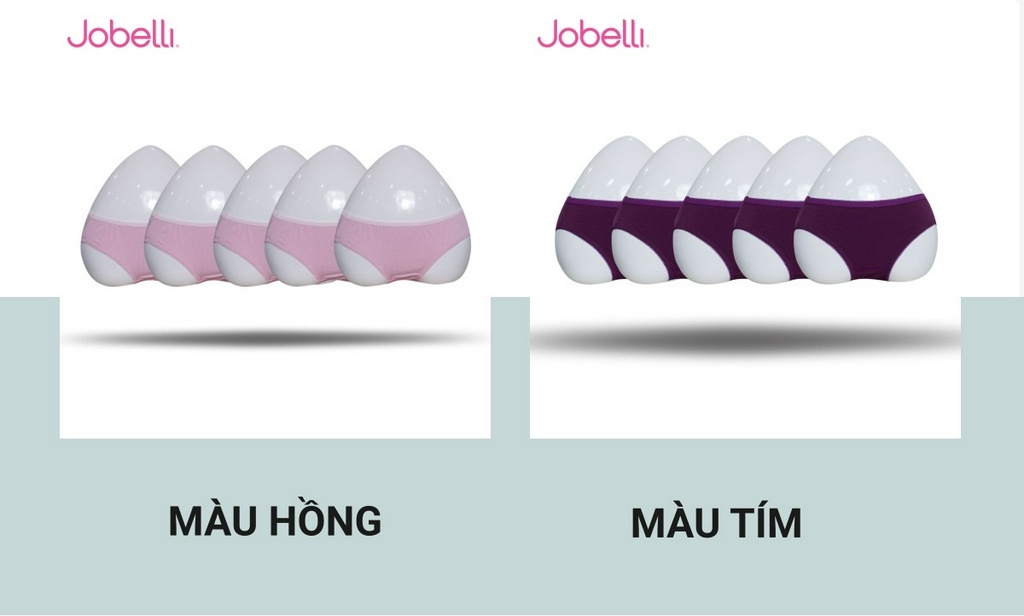Mô tả Combo 5 Quần lót nữ chất liệu cotton đơn giản, thoải mái BO102 - 1
