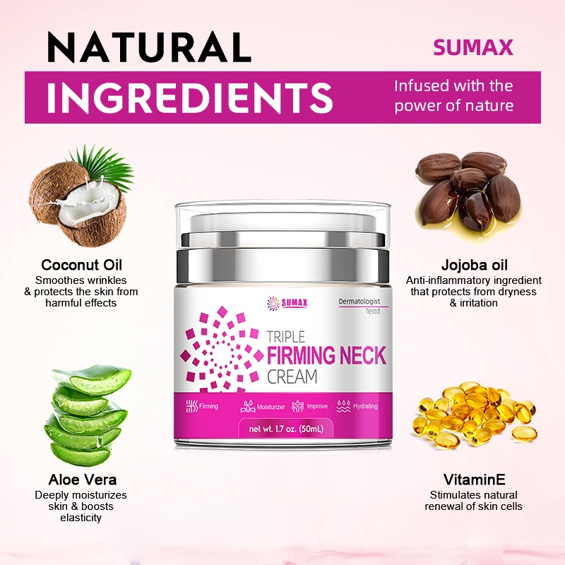 Mô tả RUOALL Kem Dưỡng Da Cổ Làm Săn Chắc Da Chống Lão Hóa Dưỡng Ẩm Bổ Sung Collagen & Hyaluronic Acid 50g - 7