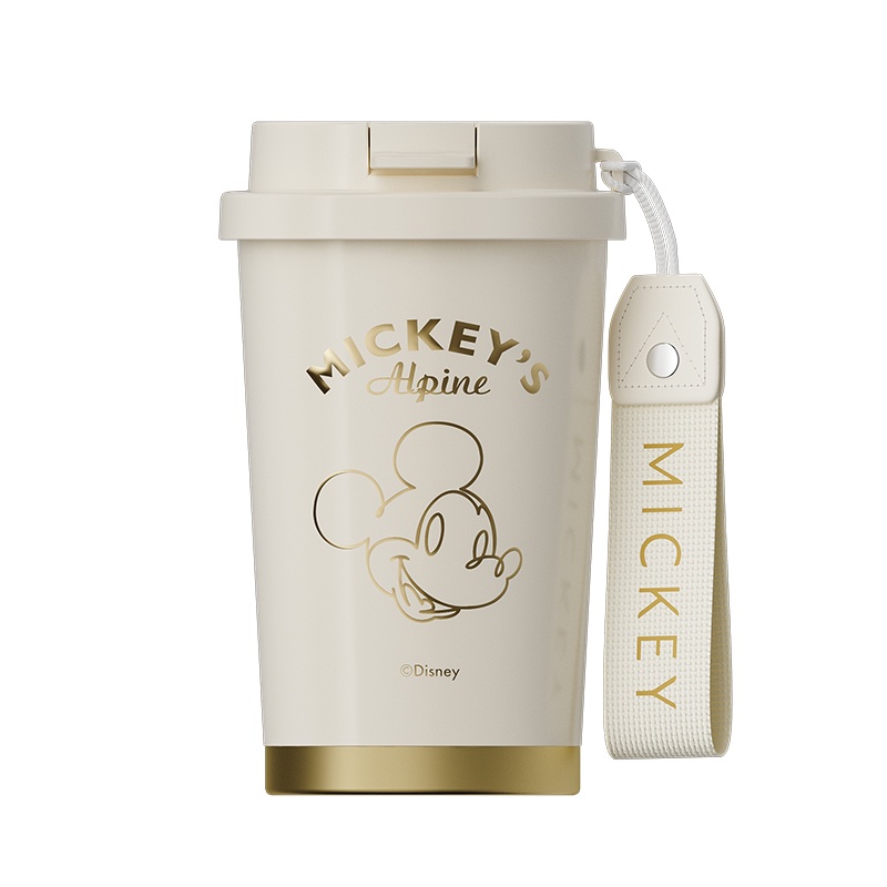 Mô tả DISNEY Apiyoo Cốc Uống Cà Phê Bằng Thép Không Gỉ 316 Họa Tiết Chuột Mickey Đường Kính Nhỏ Đơn Giản Và Tiên Tiến - 2