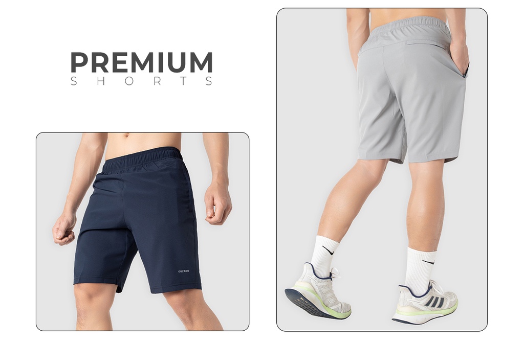 Chi tiết quần short nam GUZADO