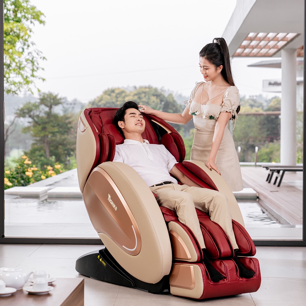 Mô tả Ghế Massage Đa Năng Toshiko T70 điều khiển giọng nói, sở hữu con lăn 4D di chuyển tổ hợp 15 bài tập - 6