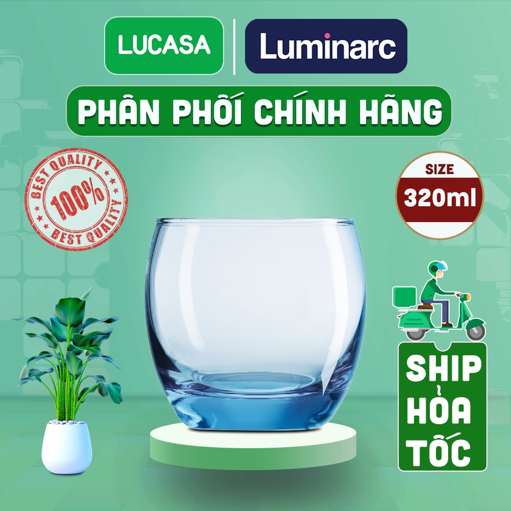 Ly Luminarc Salto Blue chính hãng