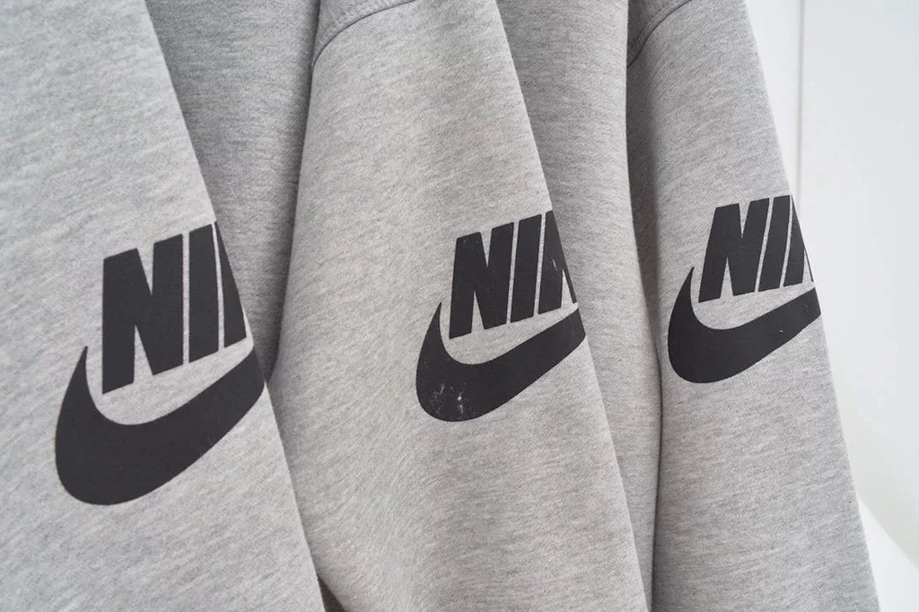 Fear of god x nike nrg ti crewneck dark grey clearance heather