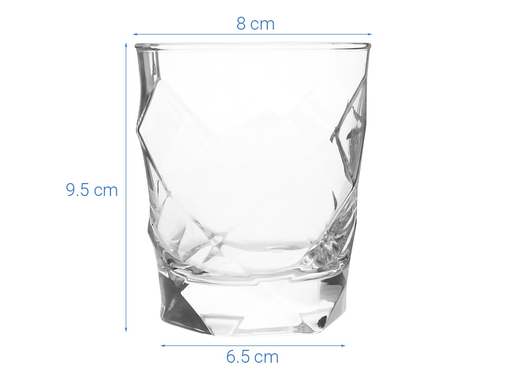 Ly Thủy Tinh Luminarc Louvre 260ml Logo