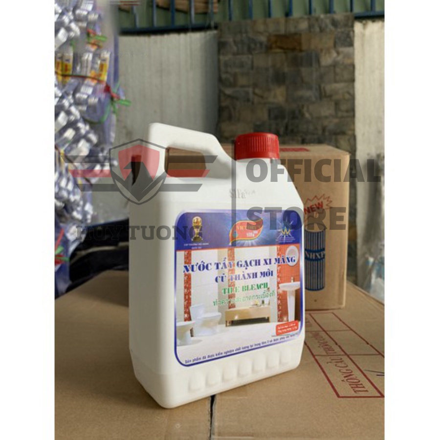 Mô tả Nước lau gạch lau nền xi măng HUY TUONG 1100ml đa năng cao cấp. - 4