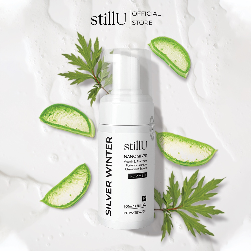 Mô tả Dung Dịch Vệ Sinh Nam Giới Tạo Bọt stillU Silver Winter 100ml Mùi Nước Hoa Mát Mẻ Khử Mùi Sạch Khuẩn - 2