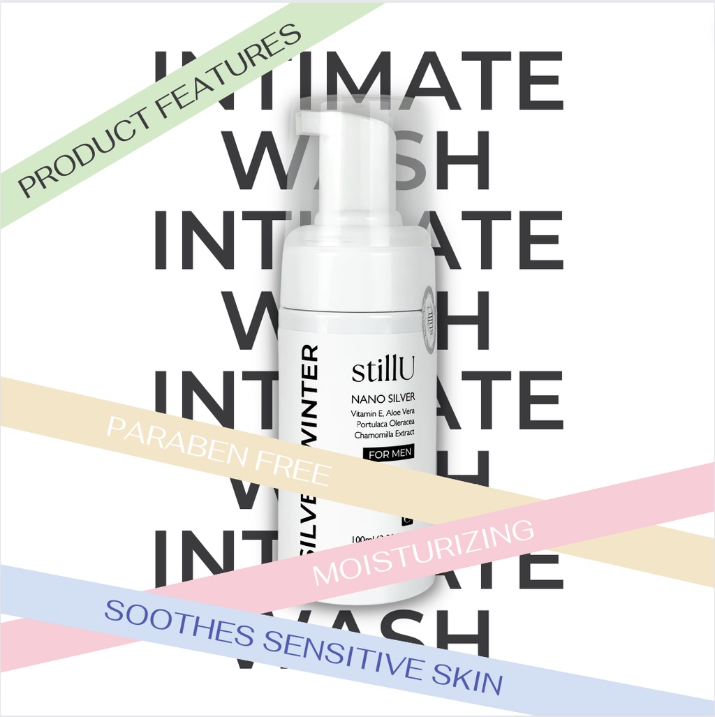 Mô tả Dung Dịch Vệ Sinh Nam Giới Tạo Bọt stillU Silver Winter 100ml Mùi Nước Hoa Mát Mẻ Khử Mùi Sạch Khuẩn - 3