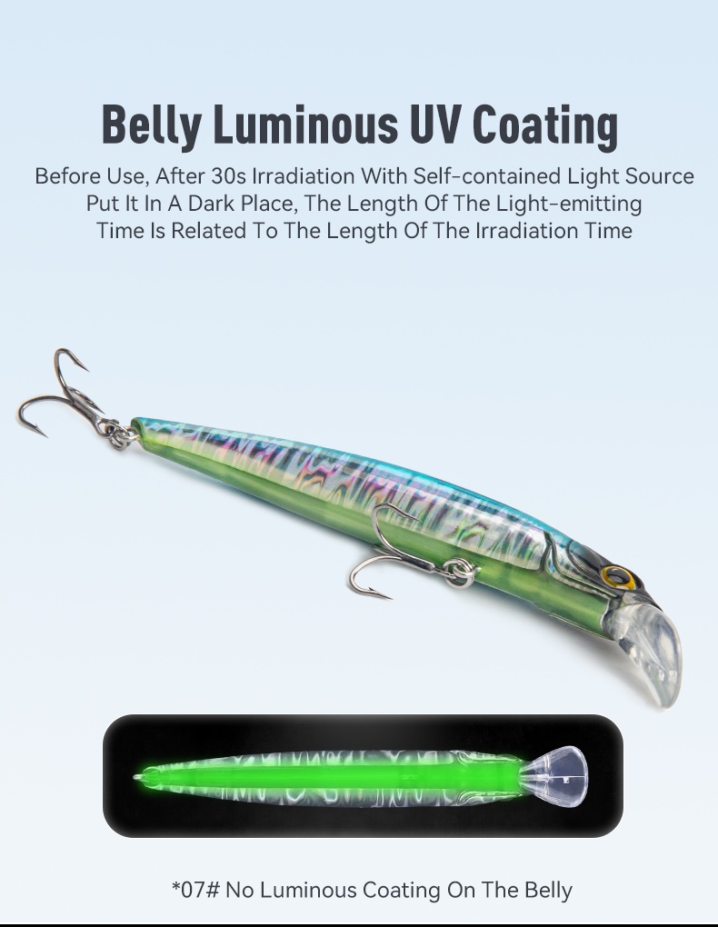 Mô tả Kingdom Hot Jerkbaits Mồi Câu Cá 60mm 6g 80mm 9g 95mm 14g 105mm 18.6g Chìm Minnow Dụ Mồi Cứng Mồi Câu Cá Mồi Wobblers - 8