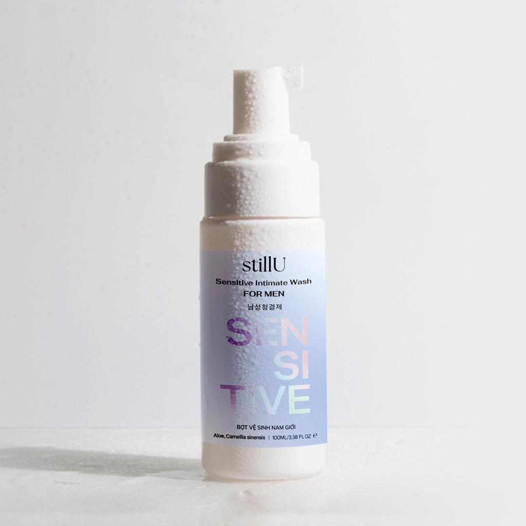 Mô tả Dung Dịch Vệ Sinh Nam Giới Tạo Bọt stillU Sensitive Men 100ml Dịu Nhẹ Khử Mùi Ngừa Viêm Ngứa - 2