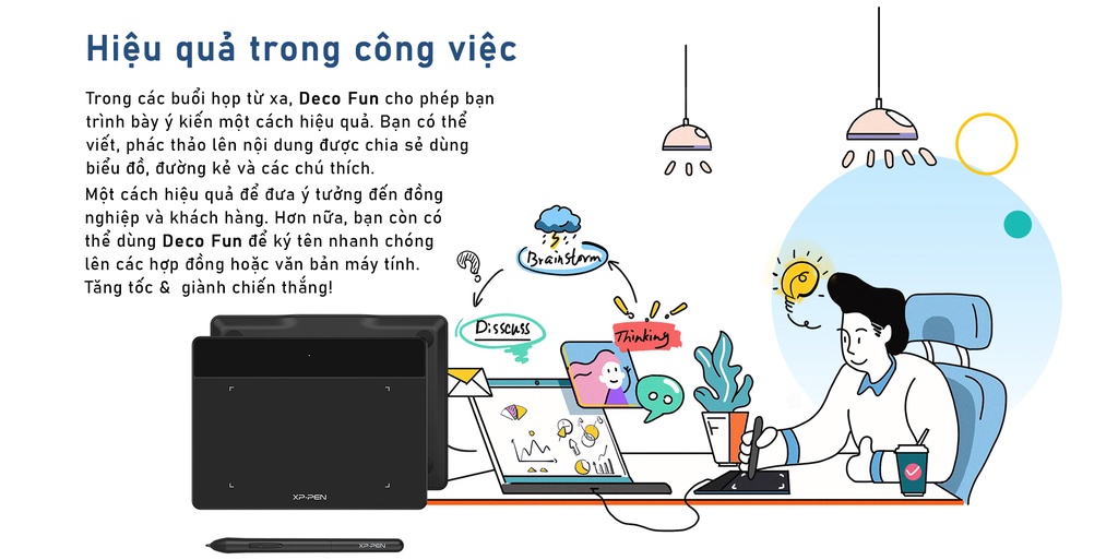 XP-PEN Deco Fun L chơi game