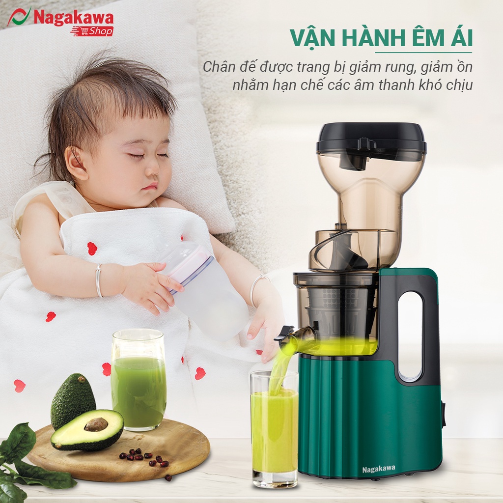 Công nghệ ép chậm Nagakawa NAG0817