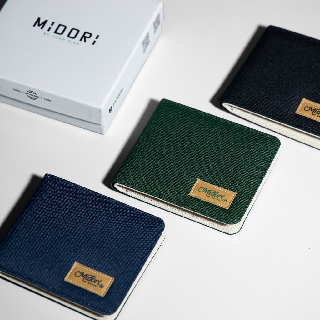Mô tả Ví Vải Đứng MISTER WALLET Canvas Nam Nữ Siêu Bền Đẹp Trượt Nước Unisex | Local Brand M STUDIO - 1