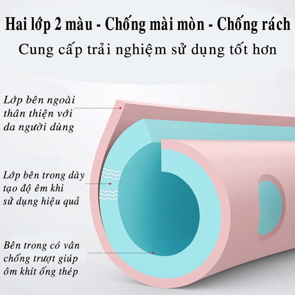 Mô tả Vòng Lắc Eo Giảm Mỡ Bụng Lõi Thép Không Gỉ Tập Bụng Thon Massage Điều Chỉnh Được Trọng Lượng Hãng Amalife - 6