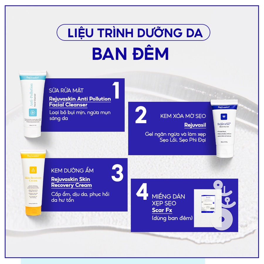 Mô tả Gel ngăn ngừa, làm xẹp sẹo lồi, phì đại Rejuvasil REJUVASKIN 10ml/ 15ml/ 30ml- AJA'S SKINLAB - 7