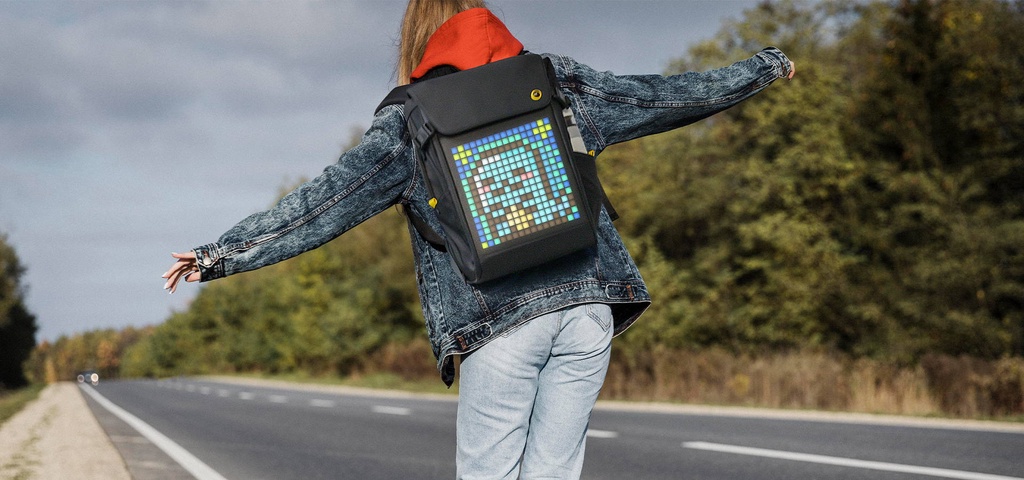 Mô tả Balo DIVOOM Backpack-M/S, túi đeo chéo Slingbag-V màn hình LED - BH 12 tháng - 6