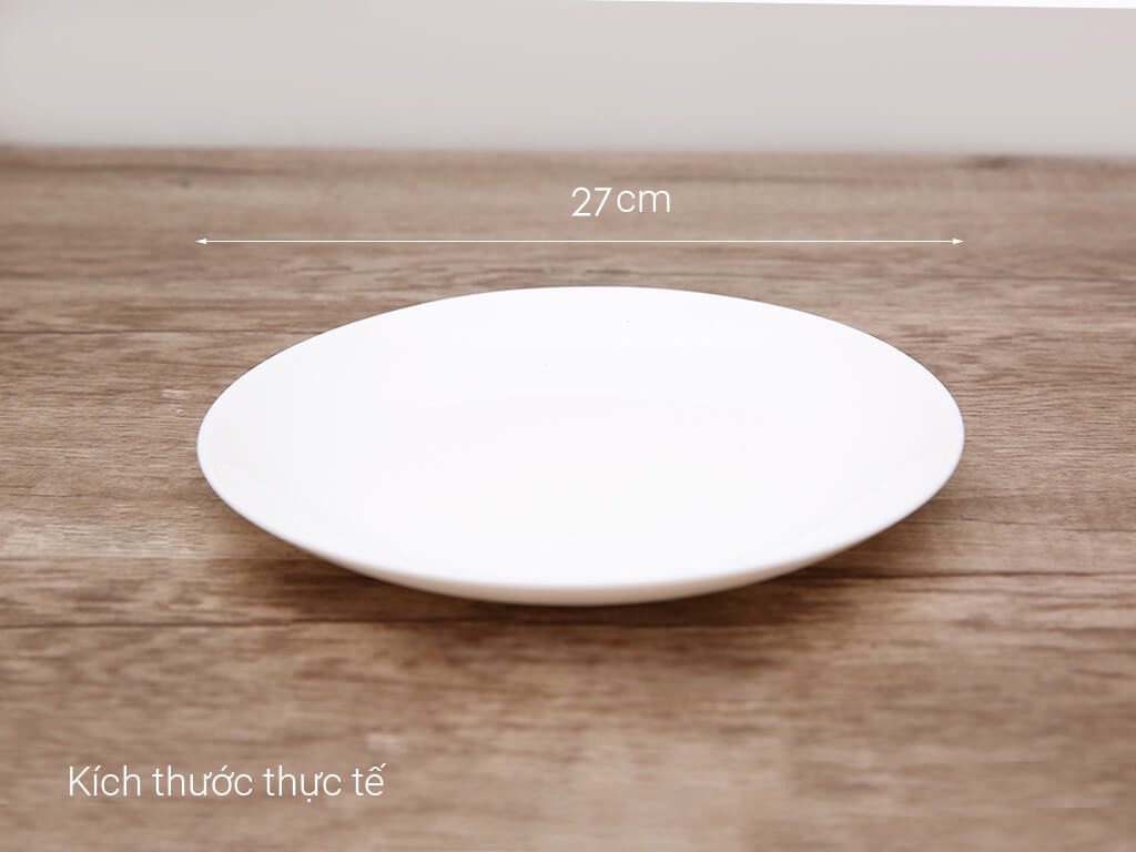 Mô tả Đĩa Thủy Tinh Luminarc Diwali Trắng 27cm - L3604 | Phân Phối Chính Hãng - 8
