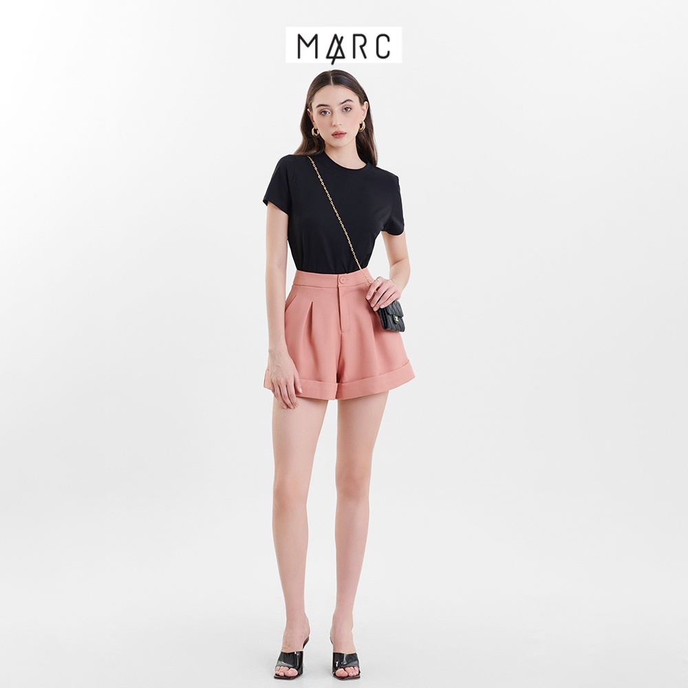 Mô tả Áo thun nữ MARC FASHION tay ngắn basic CBGN068822 - 5
