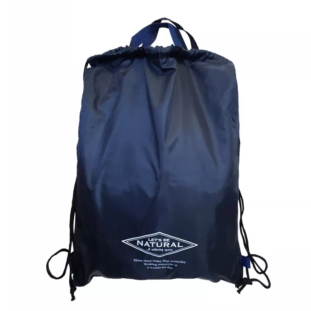 Mô tả Balo Dây Rút Unisex Đựng Đồ Đa Năng, Túi Gấp, Túi Dây Rút Vải Dù Chống Thấm Nước Chính Hãng Amalife - 2