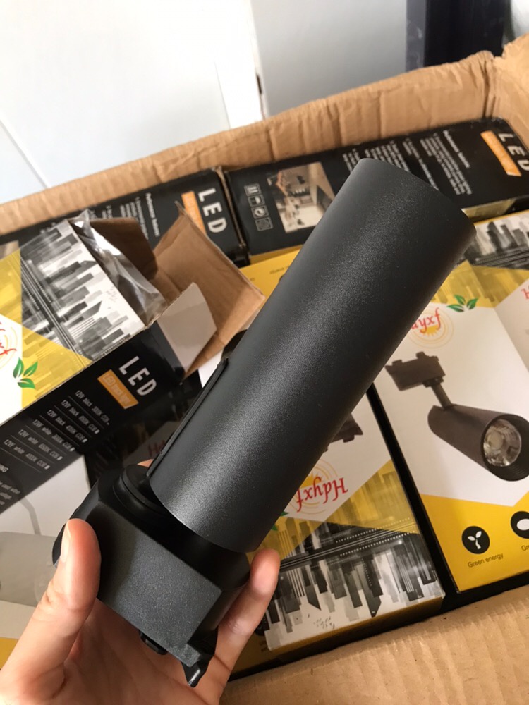 Mô tả Combo 3 đèn rọi ray MONSKY ống bơ hiện đại 20W, 30W Trang Trí Shop, Quán, Showroom - tặng kèm ray 1 mét.. - 1