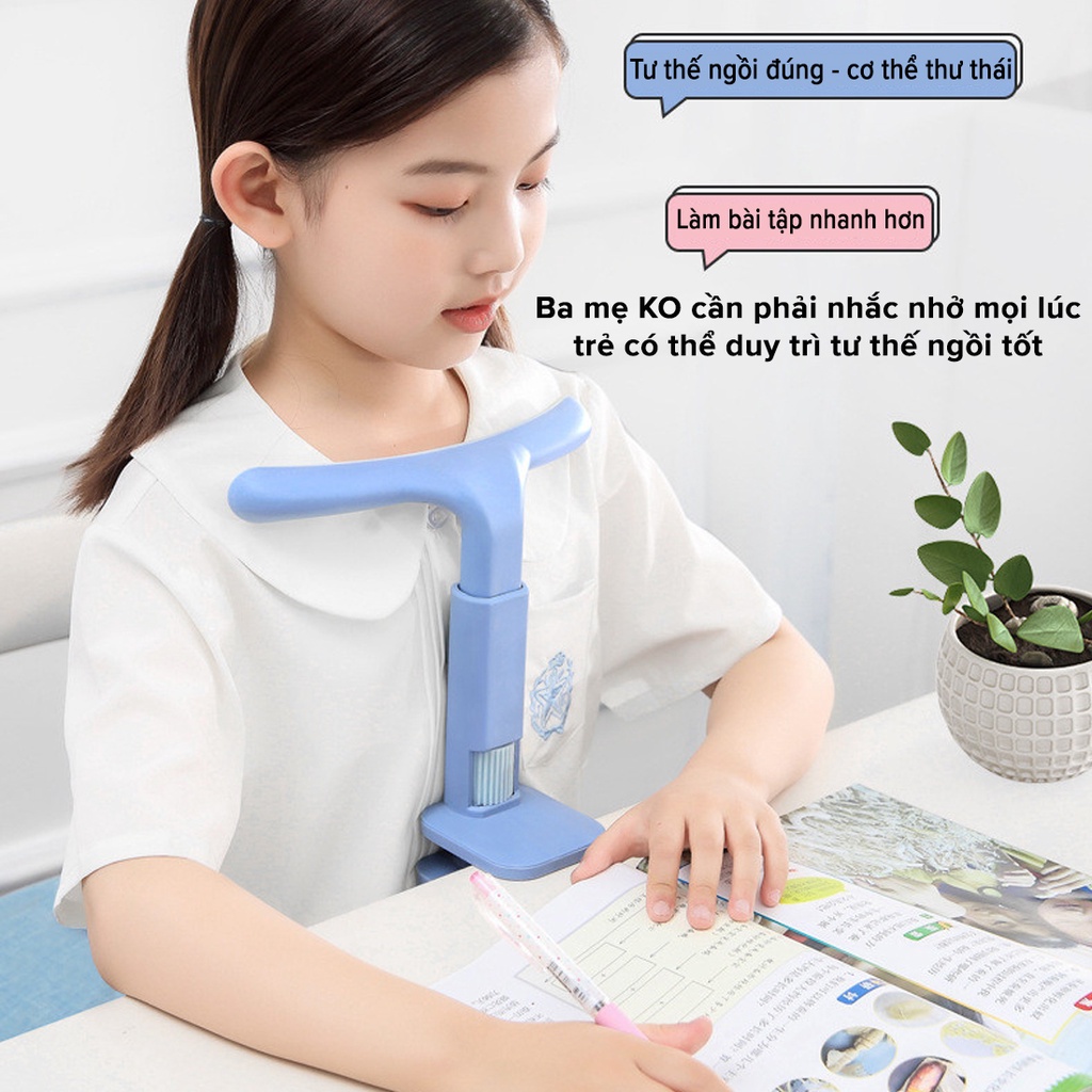Mô tả Giá Đỡ Cằm Chống Cận Thị, Dụng Cụ Giúp Ngồi Thẳng Lưng Chống Gù Cao Cấp ECO Chính Hãng Amalife - 4