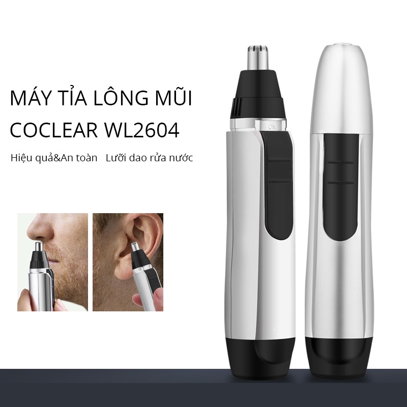 Mô tả Máy Sạch Lông Mũi Coclear WL2604 Đầu Lưỡi Tháo Rời Dễ Vệ Sinh - Hàng Chính Hãng - 1