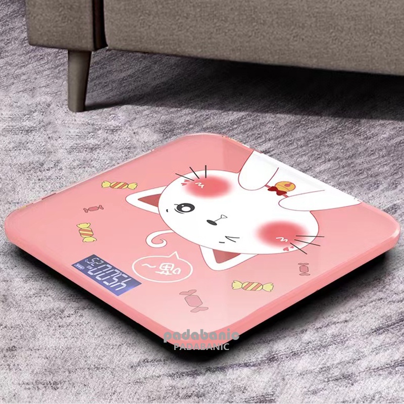 Mô tả Padabanic Cân Điện Tử Cân Sức Khỏe Kích Thước Lớn Chạy Pin Bền Bỉ Tiện Lợi - 4