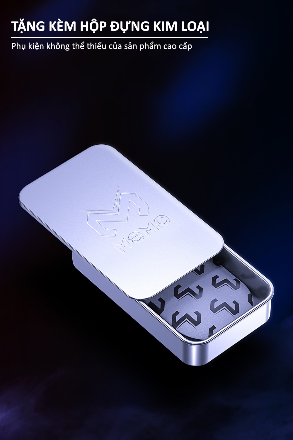 Mô tả Bao tay chơi game ff MEMO V7 găng tay sợi bạc gaming cho điện thoại chống mồ hôi chơi liên quân tốc chiến pubg mobile - 2
