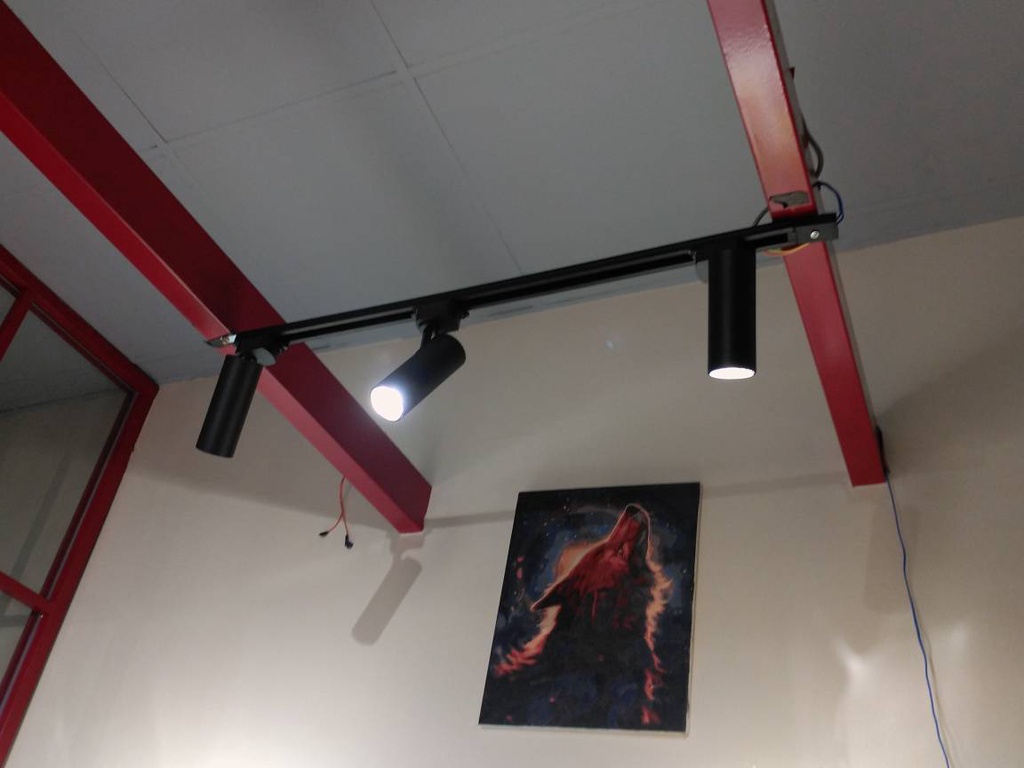 Mô tả Combo 3 đèn rọi ray MONSKY ống bơ hiện đại 20W, 30W Trang Trí Shop, Quán, Showroom - tặng kèm ray 1 mét.. - 3