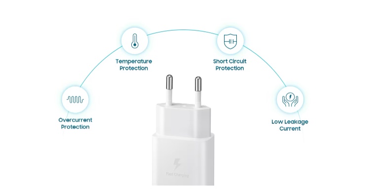 Mô tả Cốc Sạc Samsung Power Adapter 15W Type C PD EP-T1510 - Hàng Chính Hãng - 1