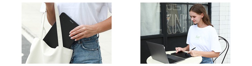 XP-Pen Deco Mini7W Wireless - Gọn Nhẹ