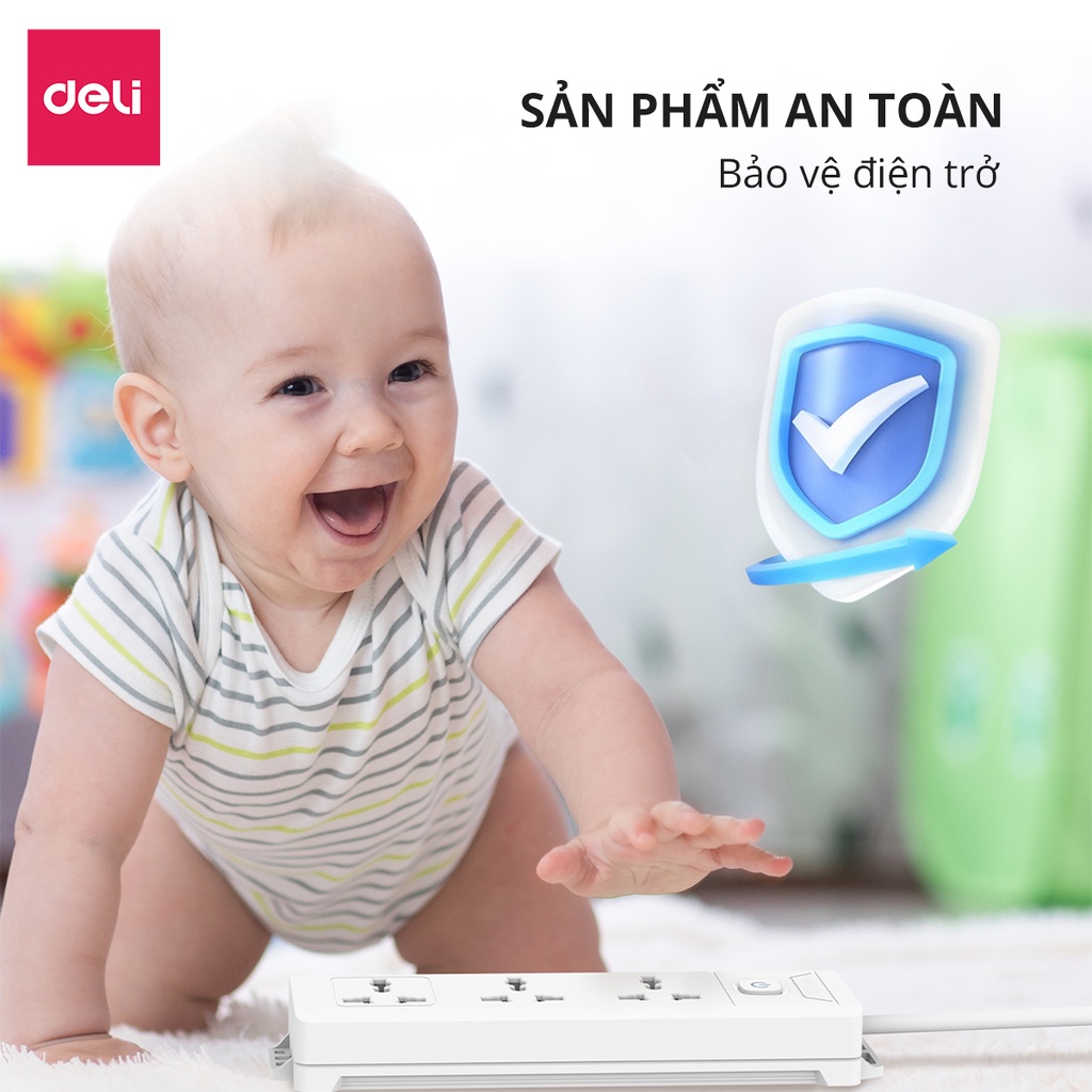 Ổ điện DELI cho văn phòng