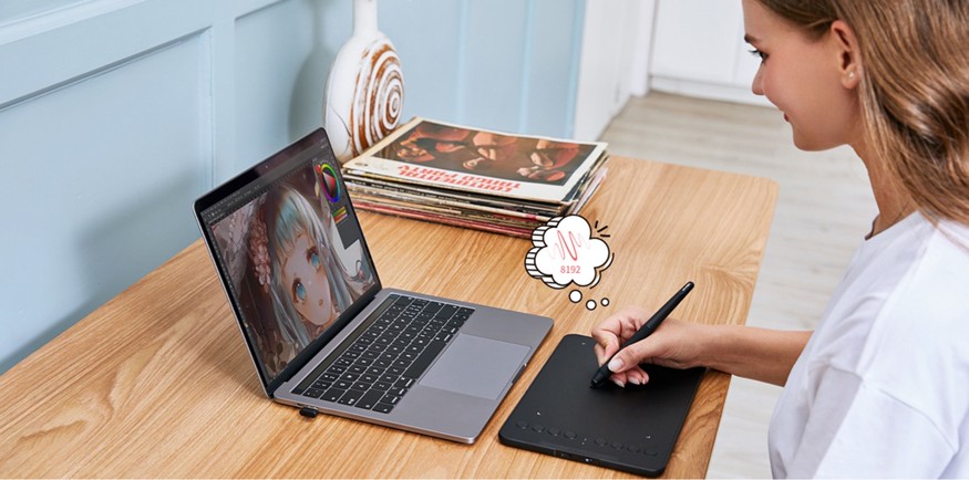 XP-Pen Deco Mini7W Wireless - 8192 Mức Lực