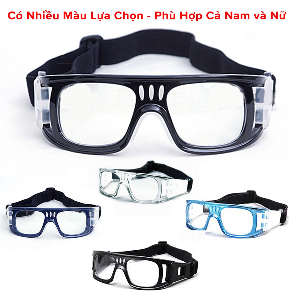 Mô tả Kính Bảo Vệ Mắt Chơi Thể Thao, Bóng Rổ, Bóng Đá Chống Sương Mù, Mồ Hôi - Có Thể Thay Tròng Mắt Kính Cận Hãng Amalife - 9