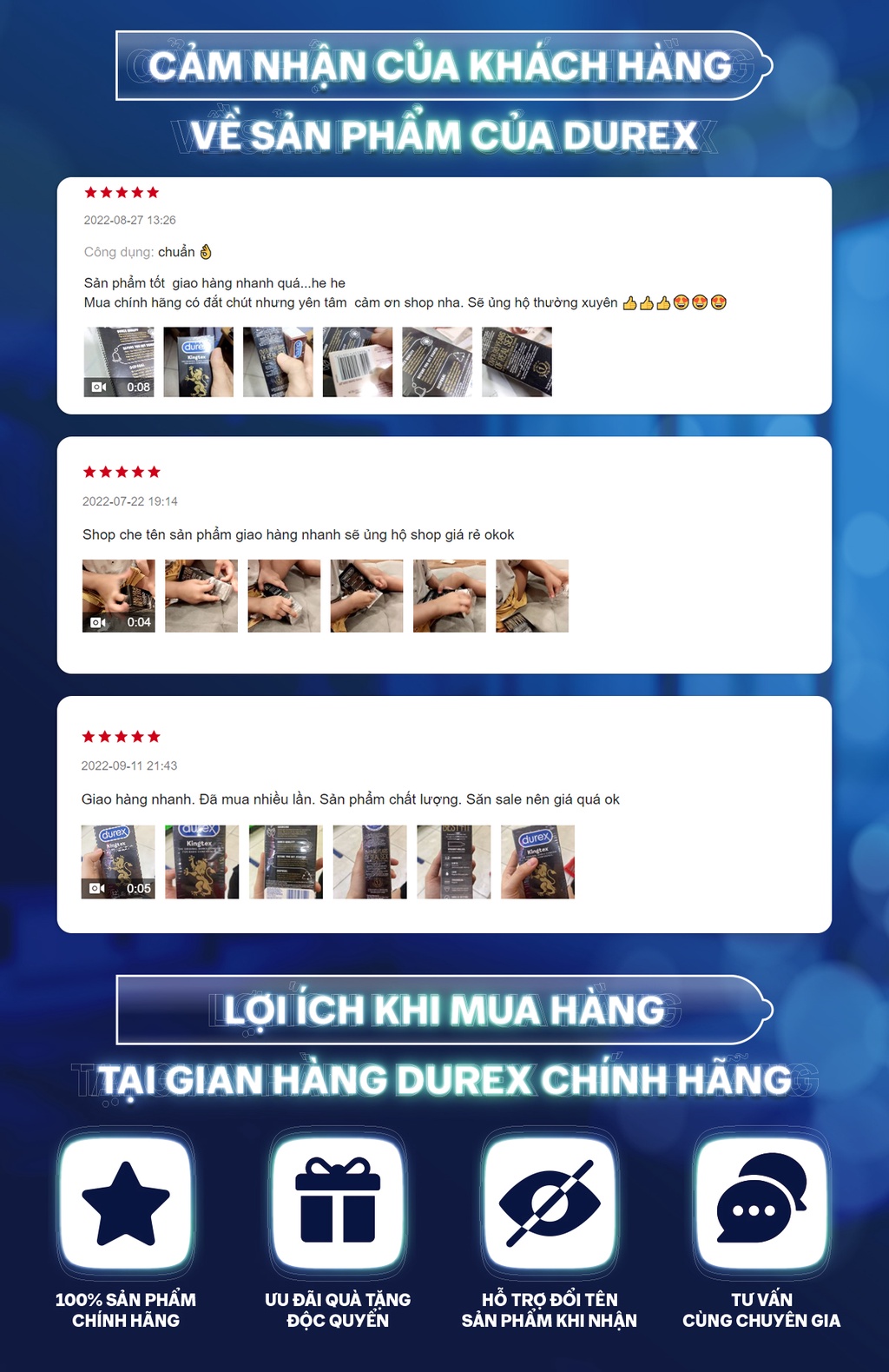 Mô tả Bao cao su Durex Extra Thin Extra Lubricated 10 bao - 1