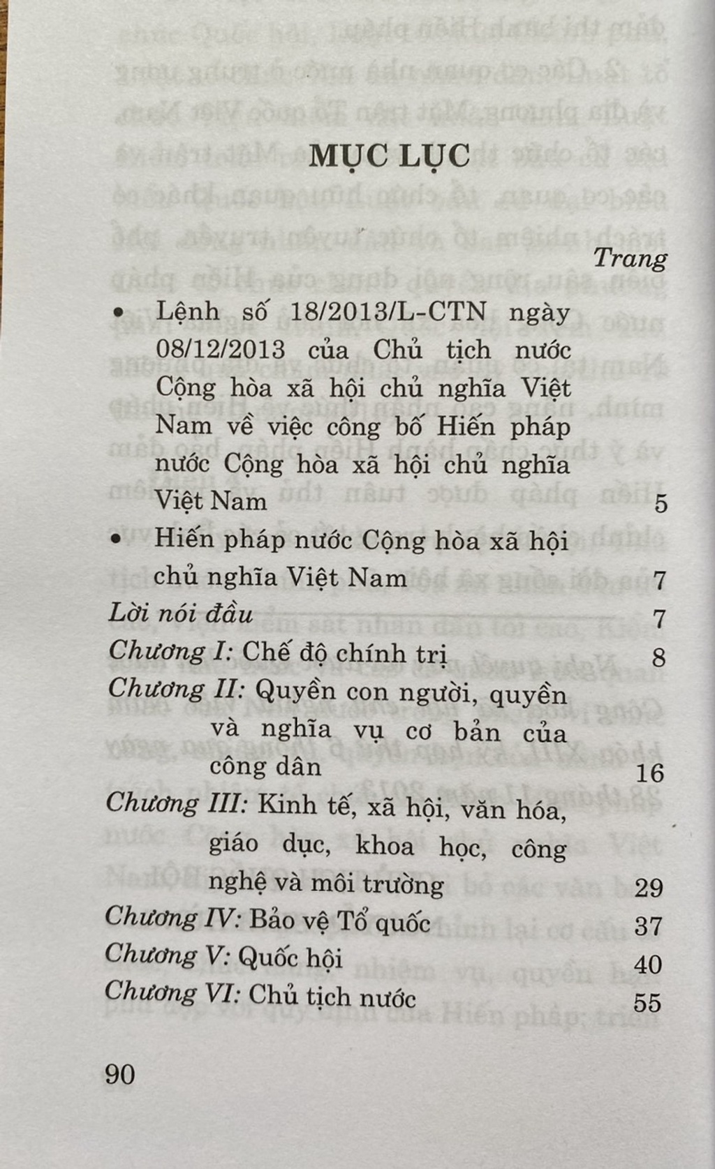 Mô tả Sách - Hiến Pháp Nước Cộng Hòa Xã Hội Chủ Nghĩa Việt Nam - 3