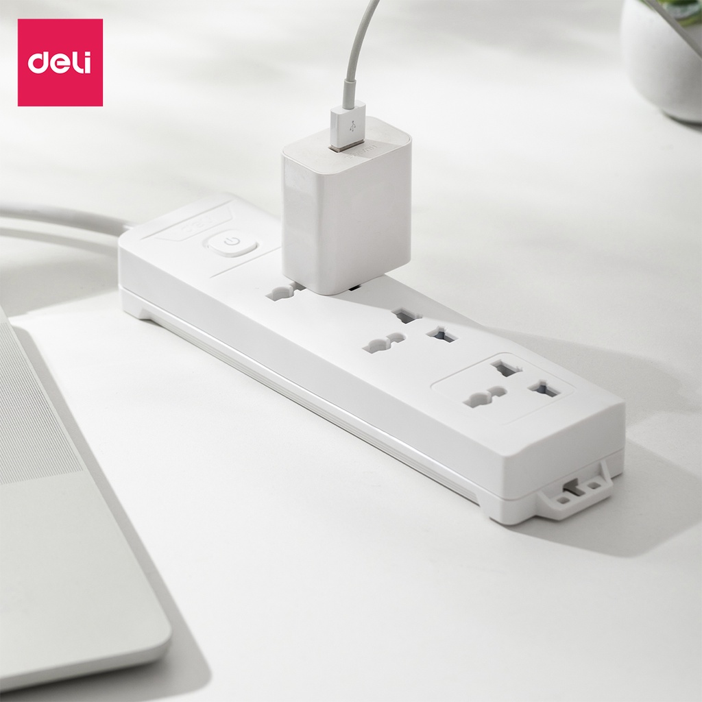 Ổ điện DELI dây 3m