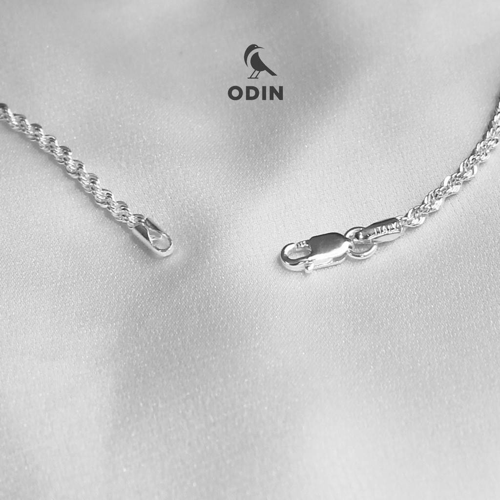Dây chuyền bạc Nam Rope Bạc S925 – Silver Rope Chain Silver S925 -Tặng ...