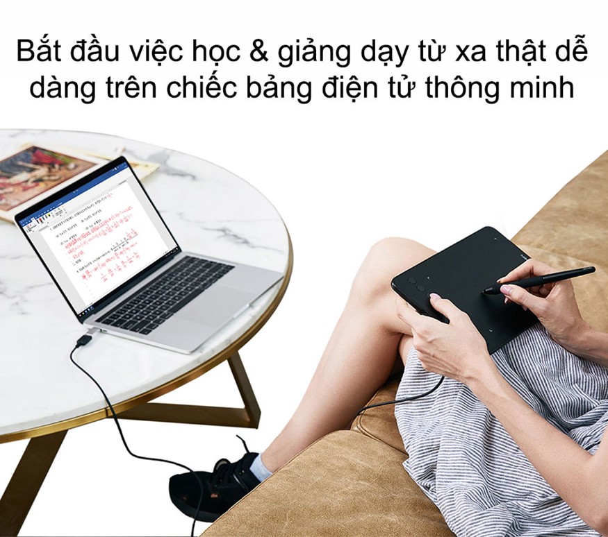 XP-Pen Deco Mini7W Wireless - Dạy Học Online