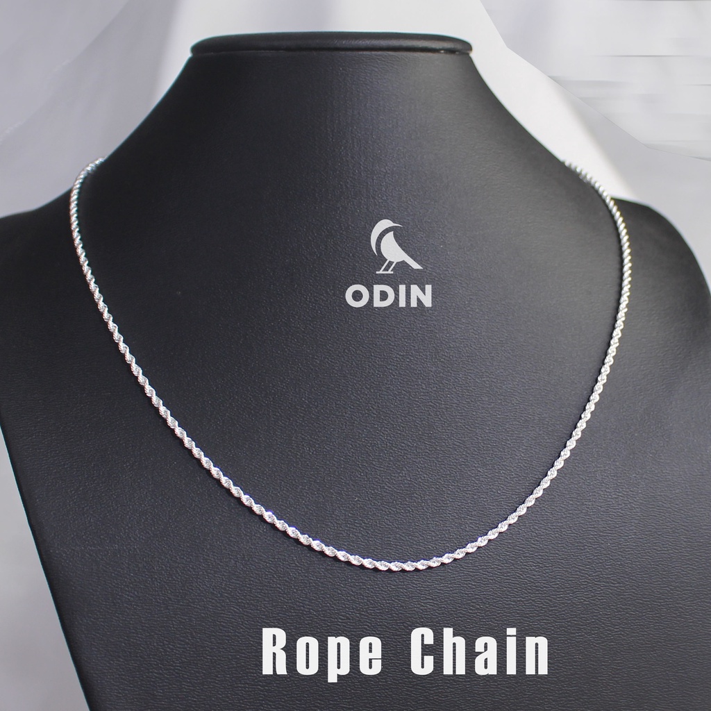 Dây chuyền bạc Nam Rope Bạc S925 – Silver Rope Chain Silver S925 -Tặng ...