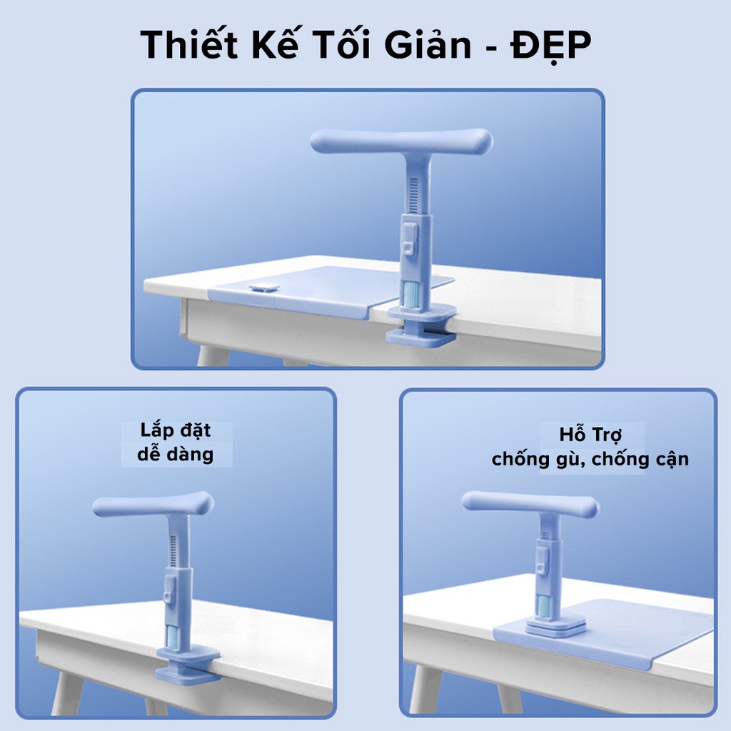 Mô tả Giá Đỡ Cằm Chống Cận Thị, Dụng Cụ Giúp Ngồi Thẳng Lưng Chống Gù Cao Cấp ECO Chính Hãng Amalife - 6